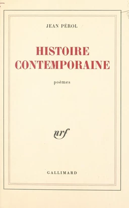 Histoire contemporaine