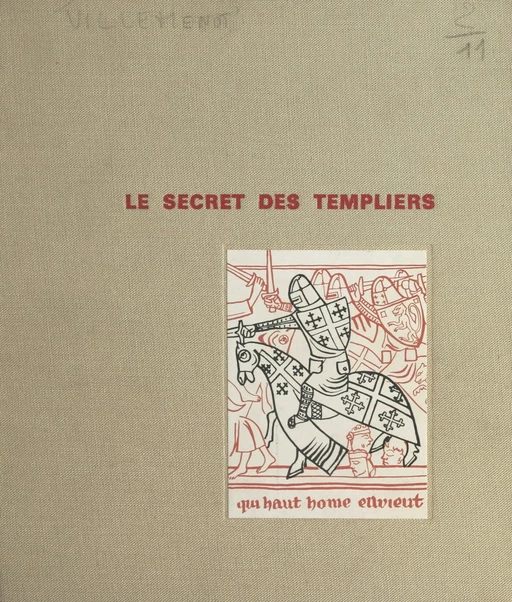 Le secret des Templiers - Raoul Willemenot - (Nathan) réédition numérique FeniXX