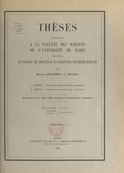 Ensembles fermés d'entiers algébriques