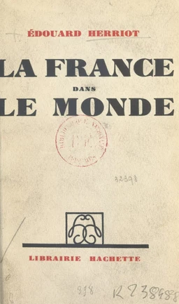 La France dans le monde