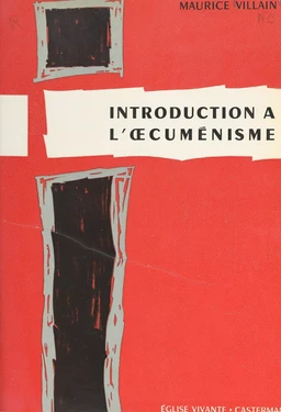 Introduction à l'œcuménisme