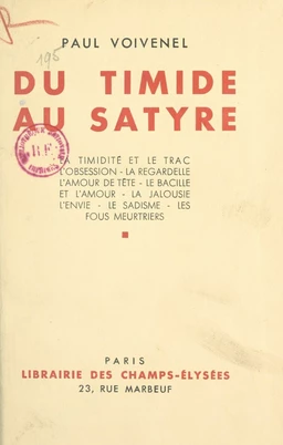 Du timide au satyre