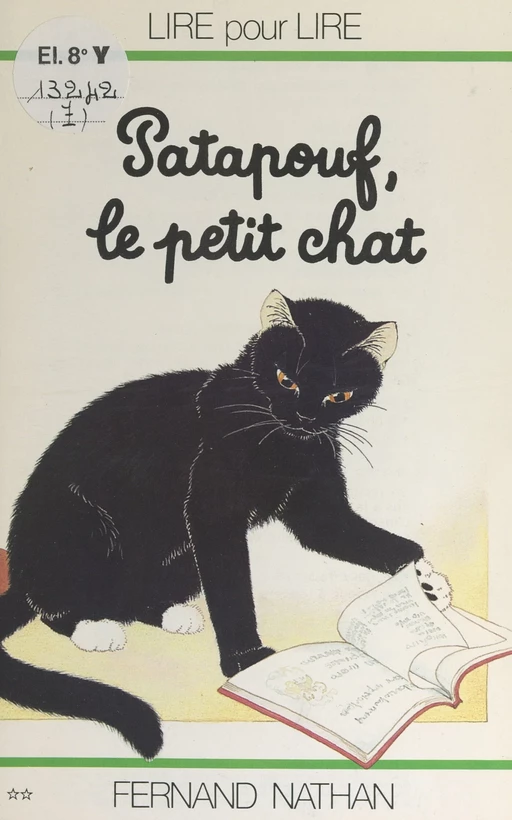 Patapouf, le petit chat - Marcel Gatine, Charles Touyarot - (Nathan) réédition numérique FeniXX