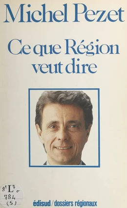 Ce que Région veut dire