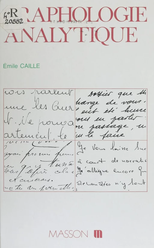 Graphologie analytique - Émile Caille - FeniXX réédition numérique