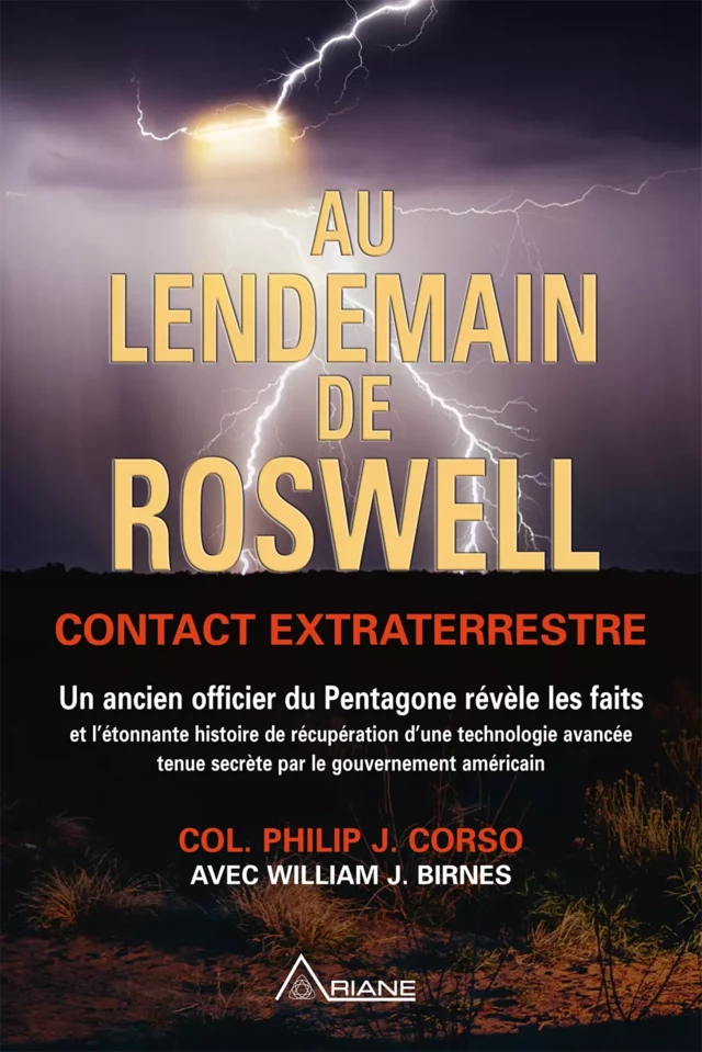 Au lendemain de Roswell - Philip J. Corso - Éditions Ariane