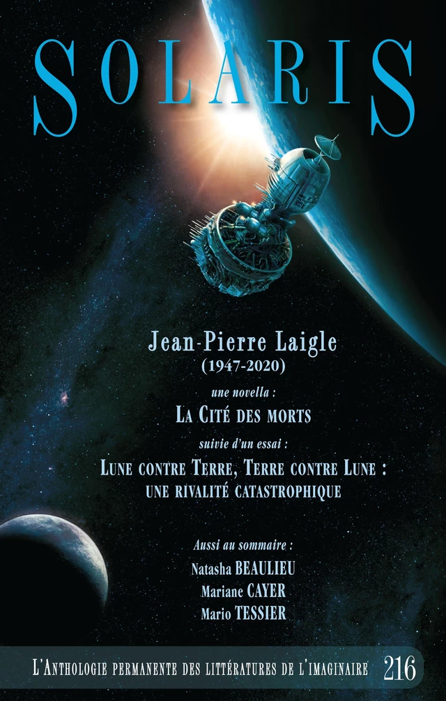 Solaris 216 - Natasha Beaulieu, Mariane Cayer, Jean-Pierre Laigle - Alire