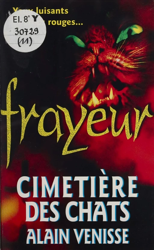 Cimetière des chats - Alain Venisse - FeniXX réédition numérique