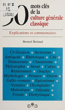 50 mots clés de la culture générale classique