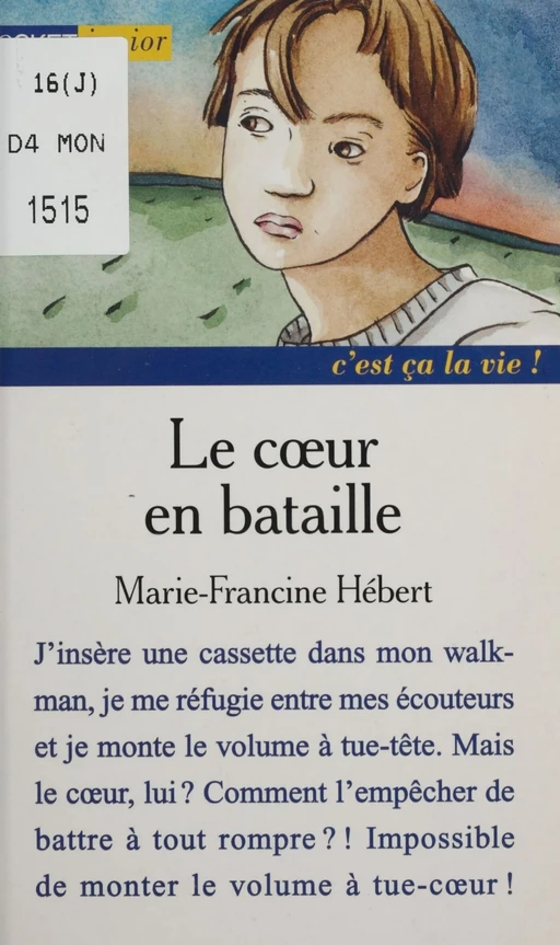 Le Cœur en bataille - Marie-Francine Hébert - FeniXX réédition numérique