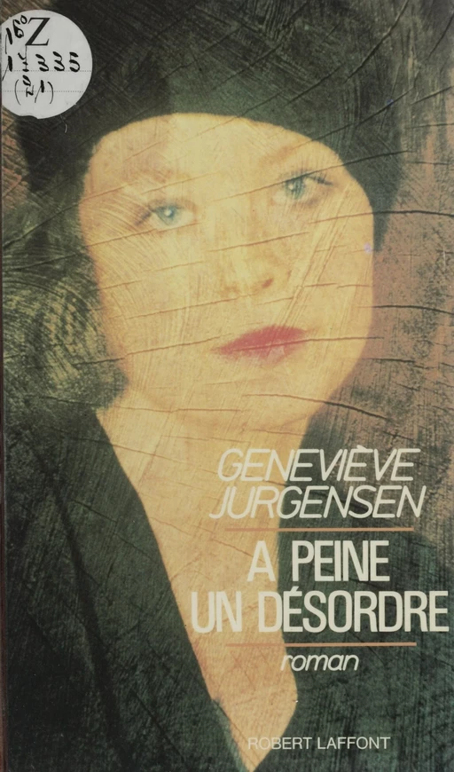 À peine un désordre - Geneviève Jurgensen - FeniXX réédition numérique