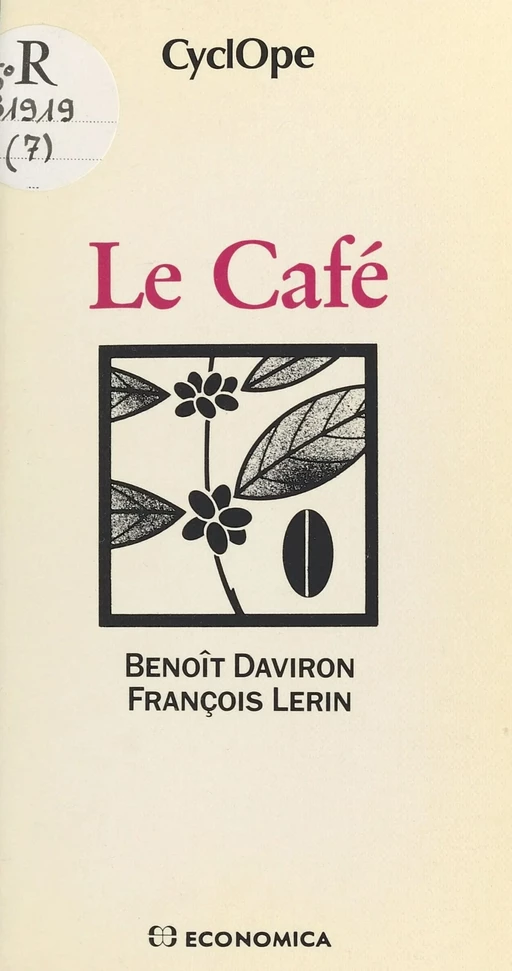 Le Café - Benoît Daviron, François Lerin - FeniXX réédition numérique