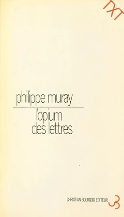 L'Opium des lettres