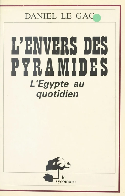 L'Envers des pyramides : L'Égypte au quotidien - Daniel Le Gac - FeniXX réédition numérique