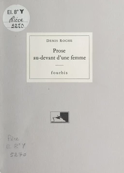 Prose au-devant d'une femme