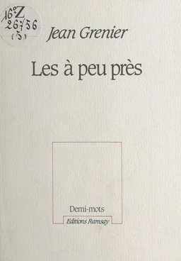 Les à peu près