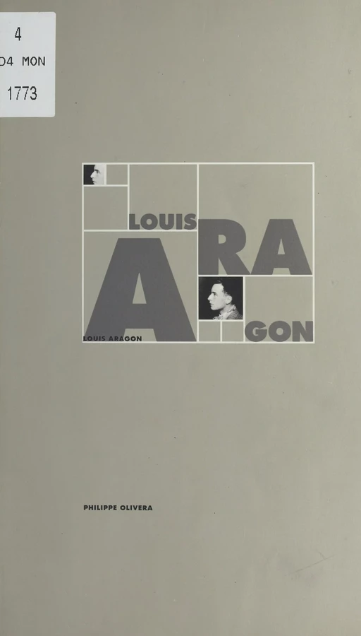 Louis Aragon - Philippe Olivera - FeniXX réédition numérique