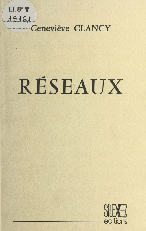 Réseaux - Geneviève Clancy - FeniXX réédition numérique