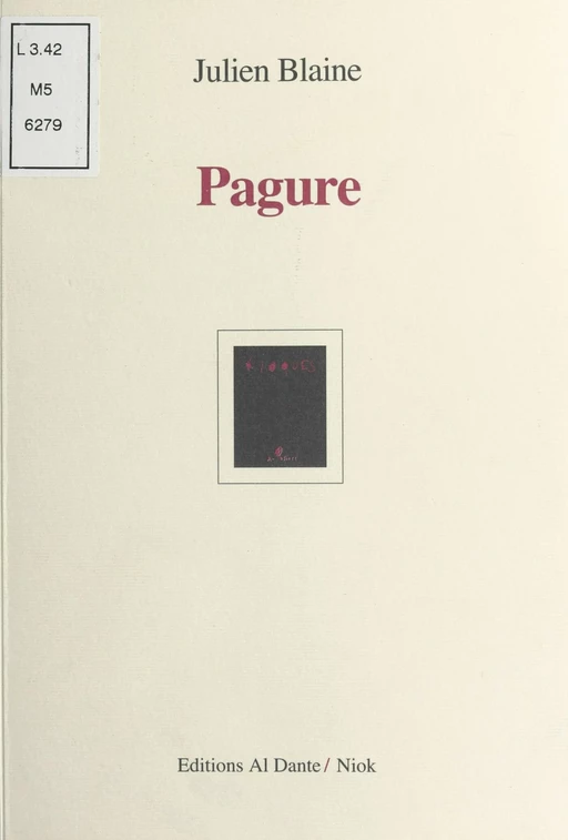 Pagure - Julien Blaine - FeniXX réédition numérique