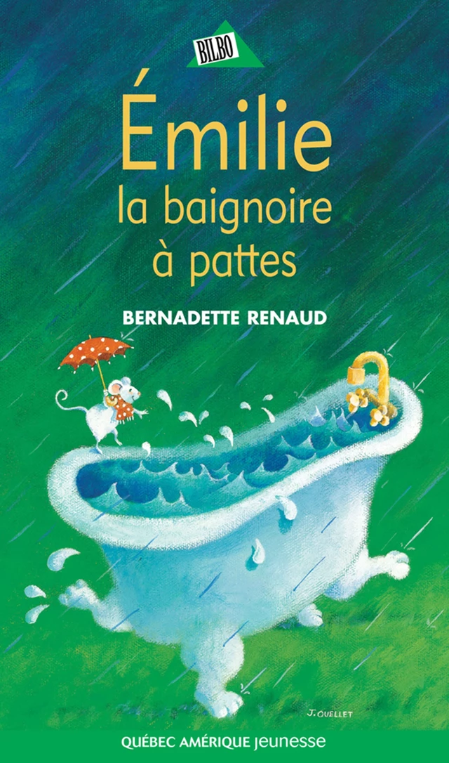 Émilie, la baignoire à pattes - Bernadette Renaud - Québec Amérique