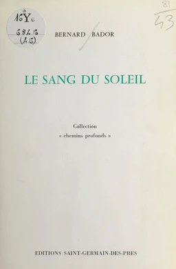 Le Sang du soleil