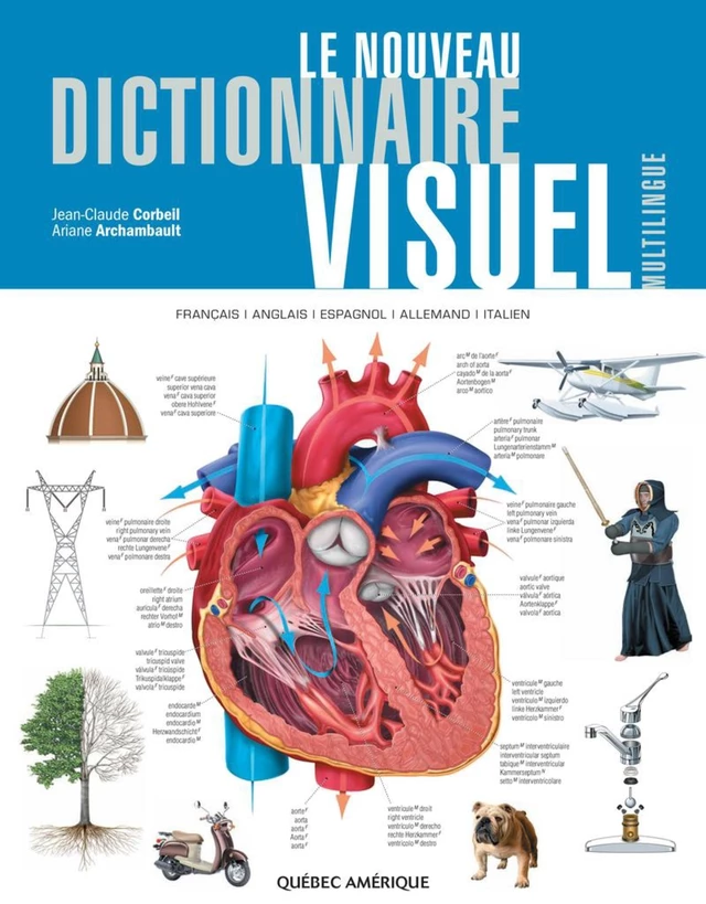 Le Nouveau Dictionnaire Visuel multilingue - Ariane Archambault, Jean-Claude Corbeil - Québec Amérique