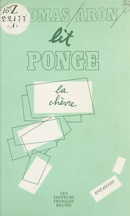 L'Objet du texte et le texte-objet : «La Chèvre» de Francis Ponge