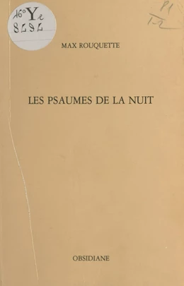 Les Psaumes de la nuit / «Los Saumes de la nuoch»