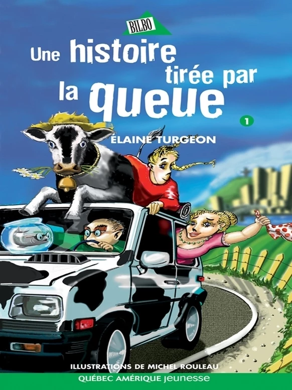 Flavie 01 - Une histoire tirée par la queue - Élaine Turgeon - Québec Amérique