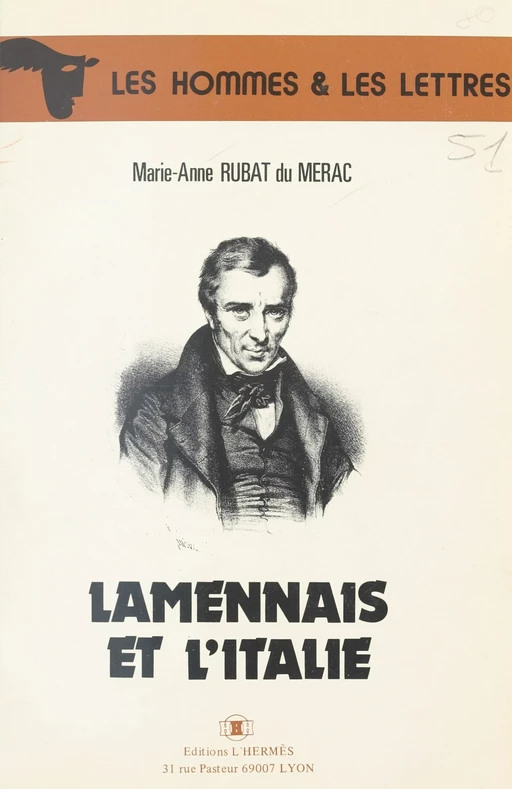 Lamennais et l'Italie - Marie-Anne Rubat Du Merac - FeniXX réédition numérique