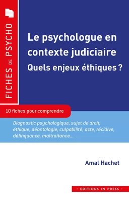 Le psychologue en contexte judiciaire