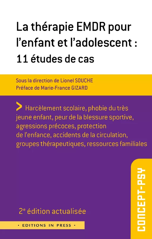 La thérapie EMDR pour l’enfant et l’adolescent - Lionel Souche - Éditions In Press