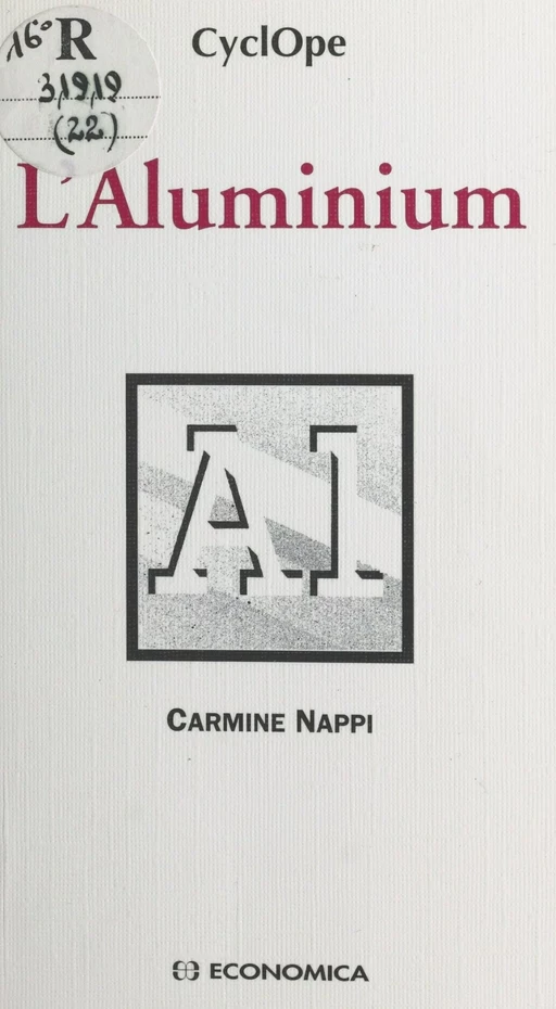 L'Aluminium - Carmine Nappi - FeniXX réédition numérique