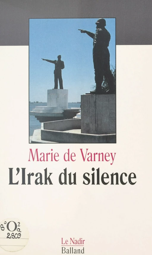 L'Irak du silence - Marie de Varney - FeniXX réédition numérique