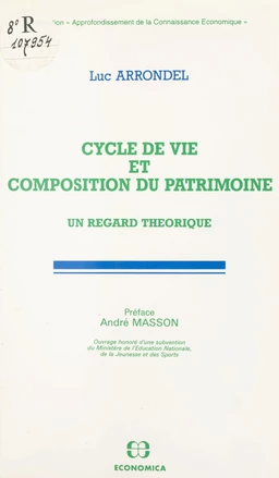 Cycle de vie et composition du patrimoine : un regard théorique