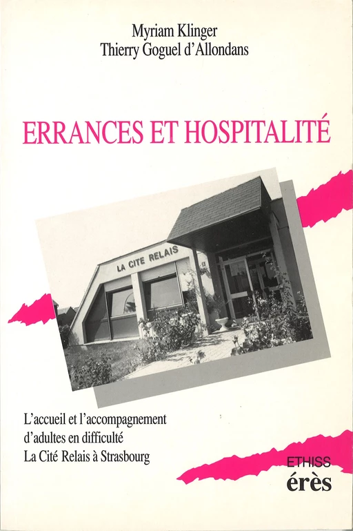 Errances et Hospitalité - Myriam Klinger, Thierry Goguel d'Allondans - FeniXX réédition numérique