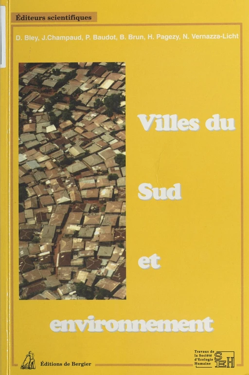 Villes du Sud et environnement - Daniel Bley - FeniXX réédition numérique