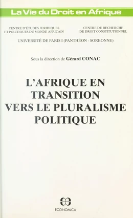 L'Afrique en transition vers le pluralisme politique