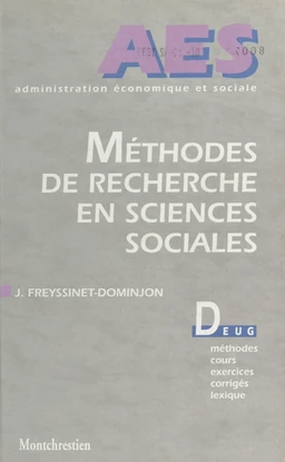 Méthodes des sciences sociales