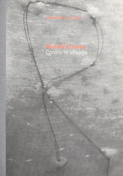 Contre le sexage - Michèle Causse - FeniXX réédition numérique