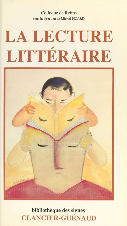 La Lecture littéraire - Michel Picard - FeniXX réédition numérique