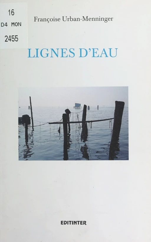 Lignes d'eau - Françoise Urban-Menninger - FeniXX réédition numérique