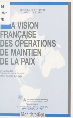 La Vision française des opérations de maintien de la paix