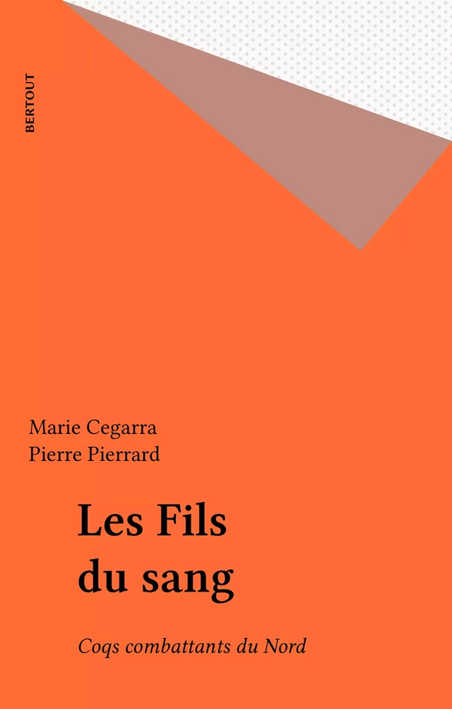 Les Fils du sang - Marie Cegarra - FeniXX réédition numérique