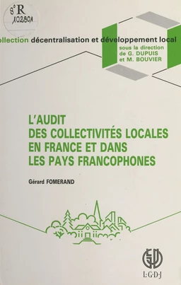 L'Audit des collectivités locales en France et dans les pays francophones