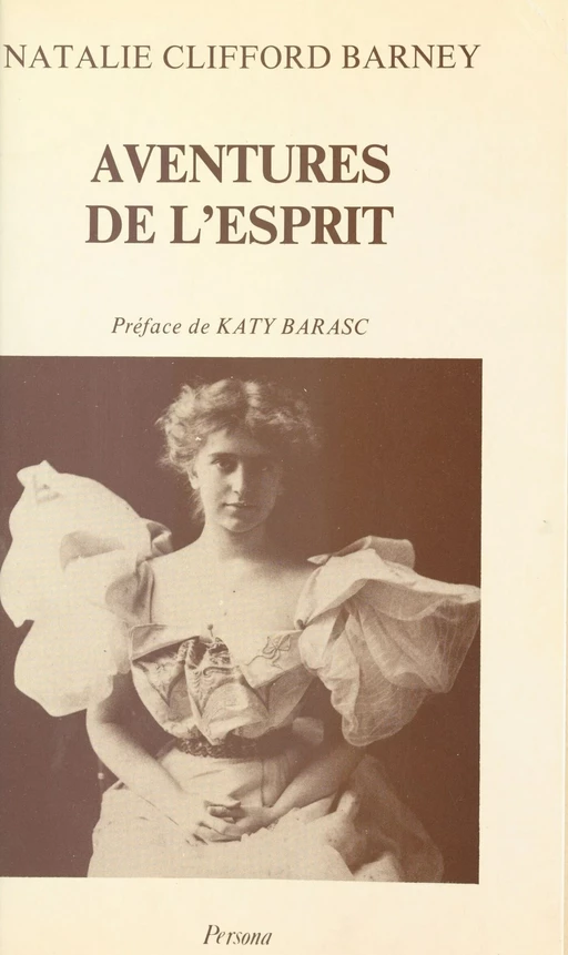 Aventures de l'esprit - Natalie Clifford Barney - FeniXX réédition numérique