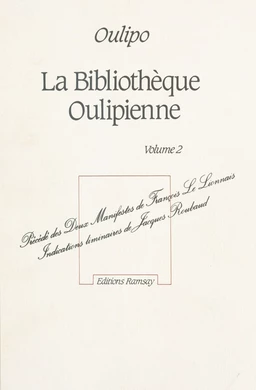 La Bibliothèque Oulipienne (2)