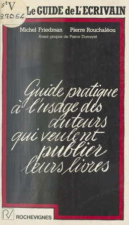 Le guide de l'écrivain