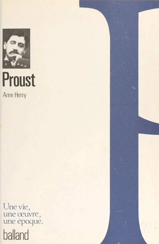 Proust - Anne Henry - FeniXX réédition numérique