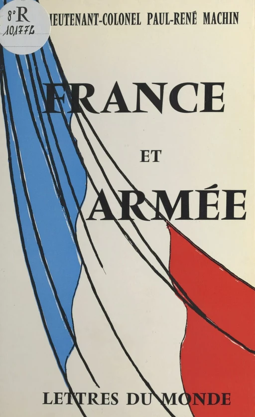 France et armée - Paul-René Machin - FeniXX réédition numérique